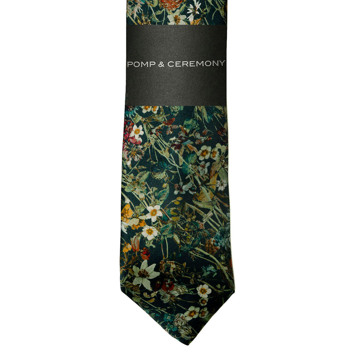 Liberty London Wild Garden Silk Tie
