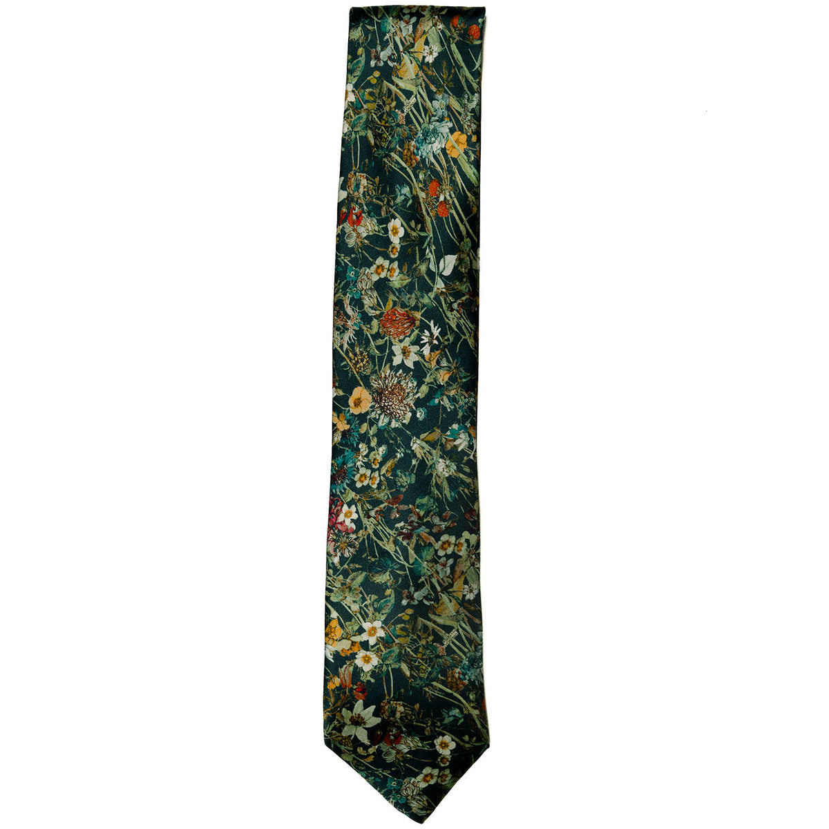 Liberty London Wild Garden Silk Tie
