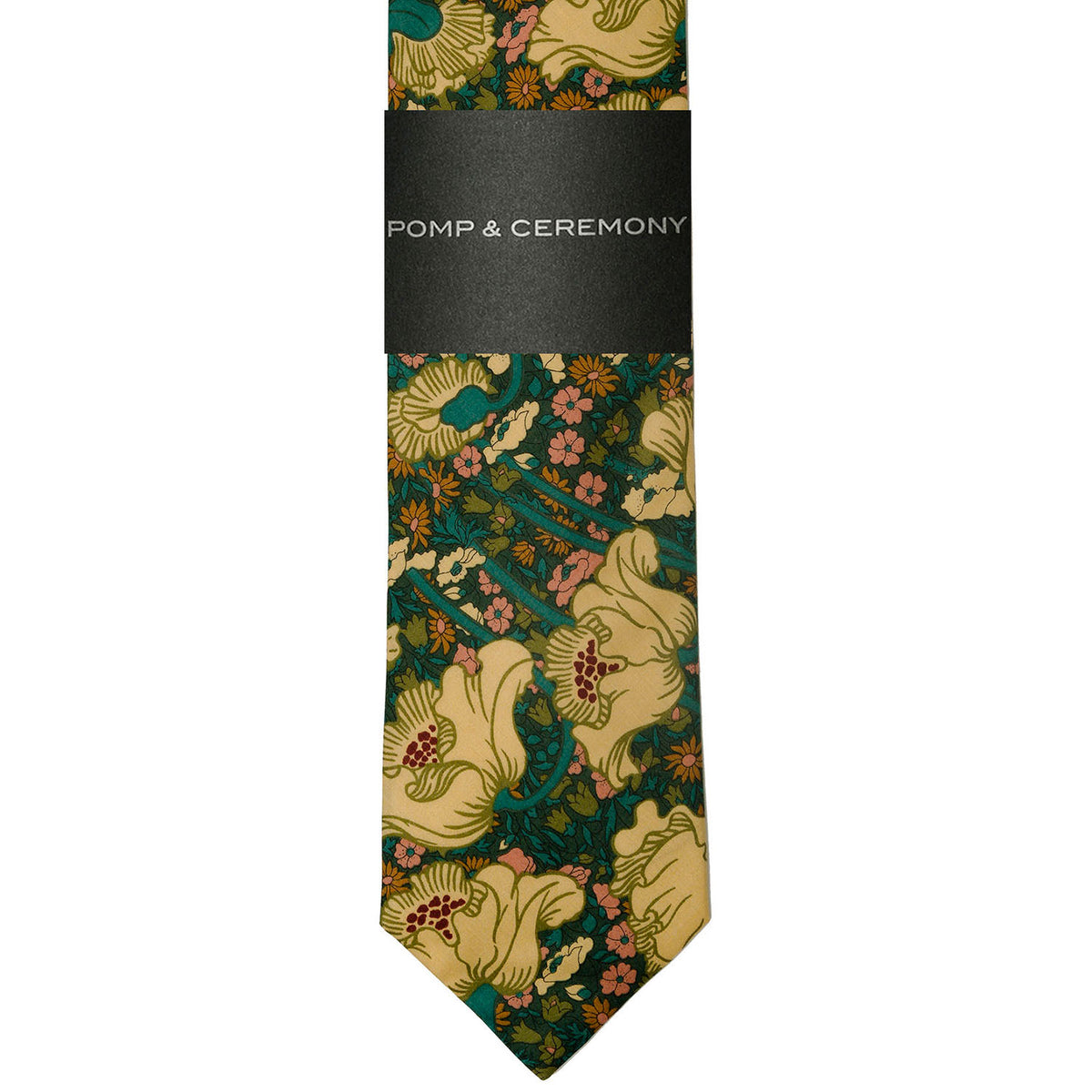 Liberty London Clementine Poppy Tie