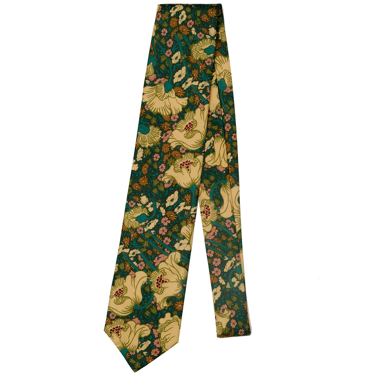 Liberty London Clementine Poppy Tie