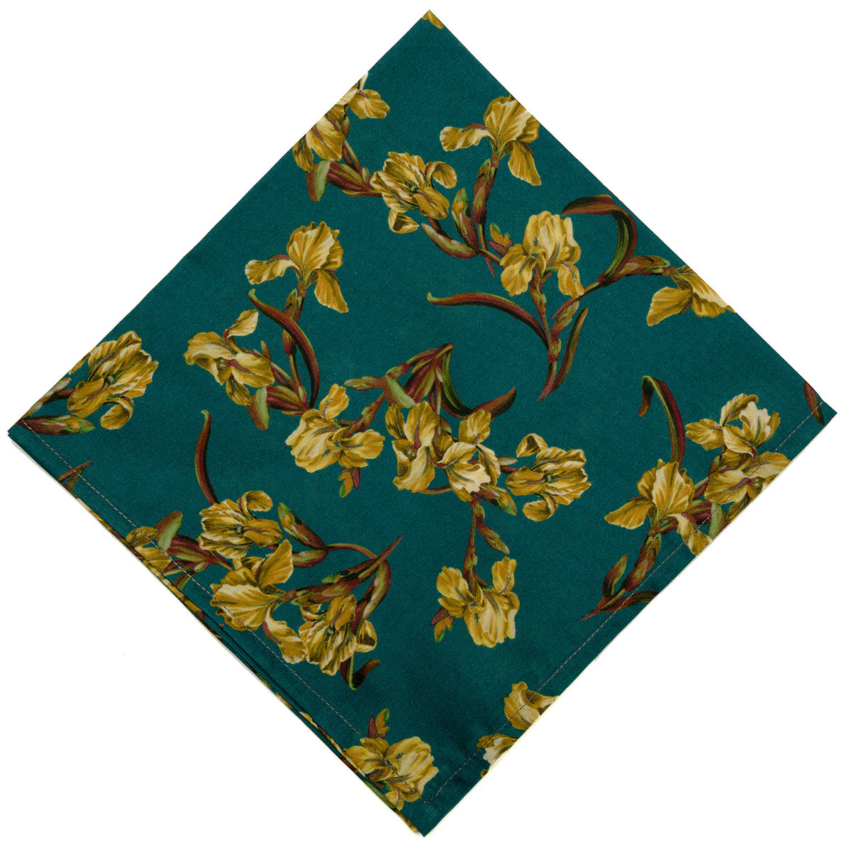 Liberty London French Iris Pocket Square