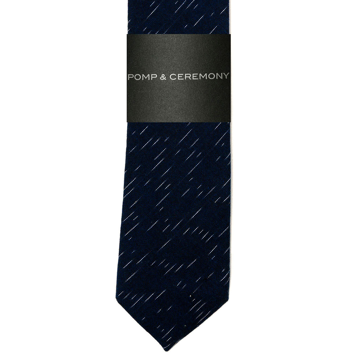 indigo blue tie
