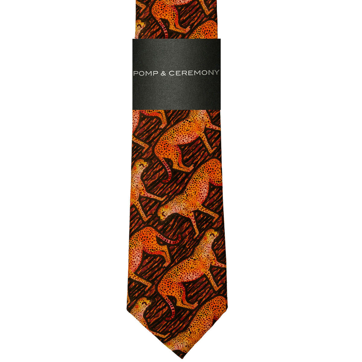 Liberty London Cheetah Tie