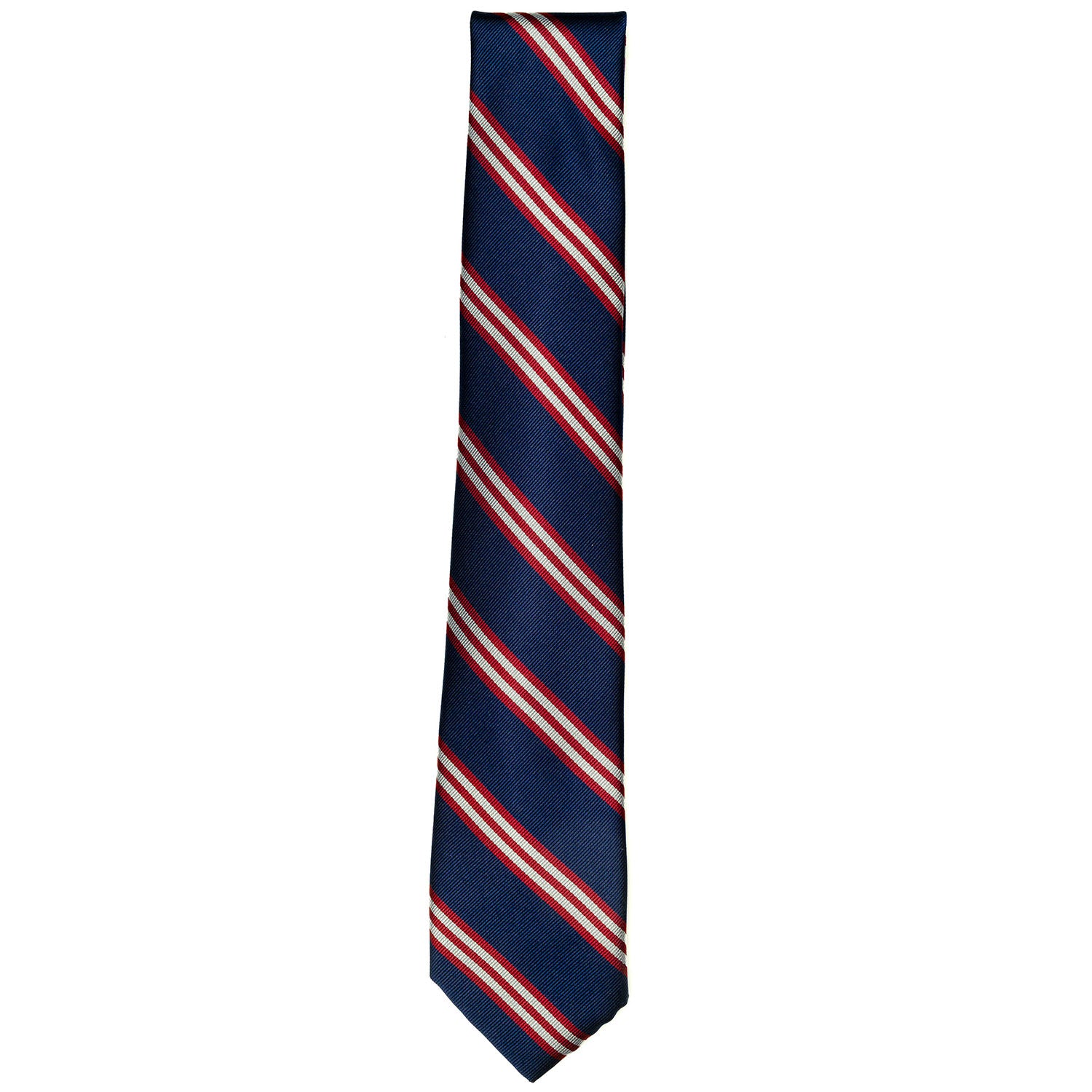 Blue Stripe Silk Tie
