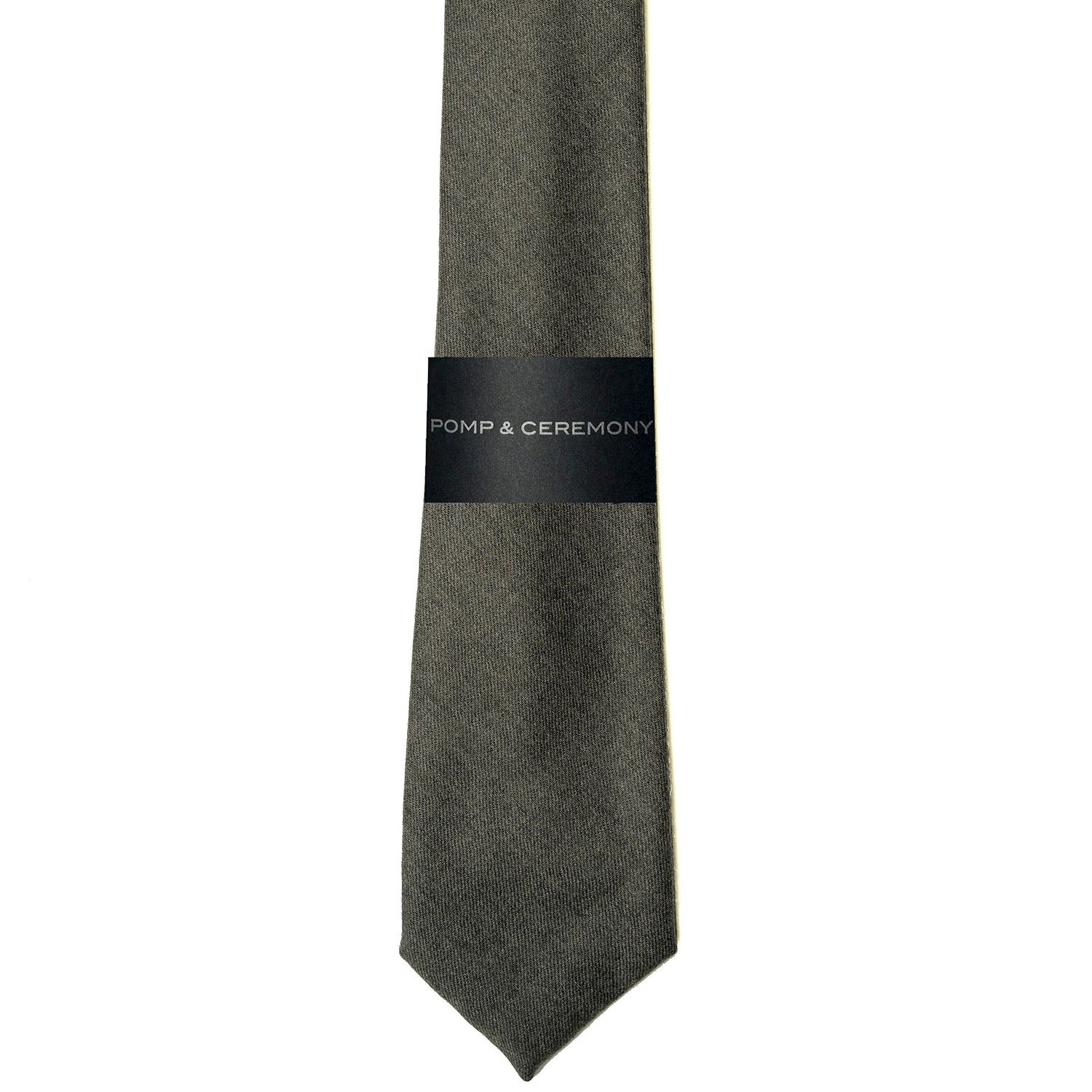 Liberty London Grey Wool Tie