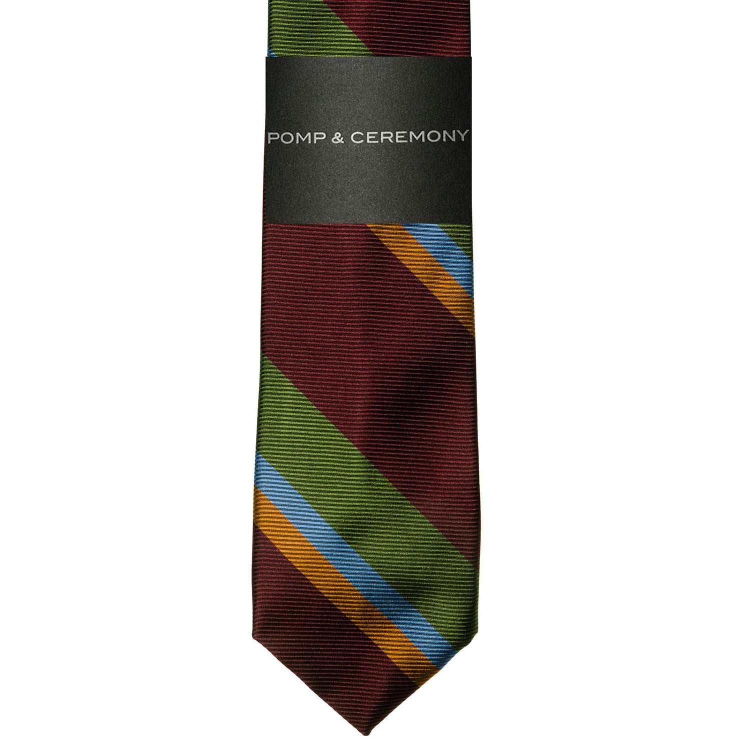 Preppy Stripe Silk Tie