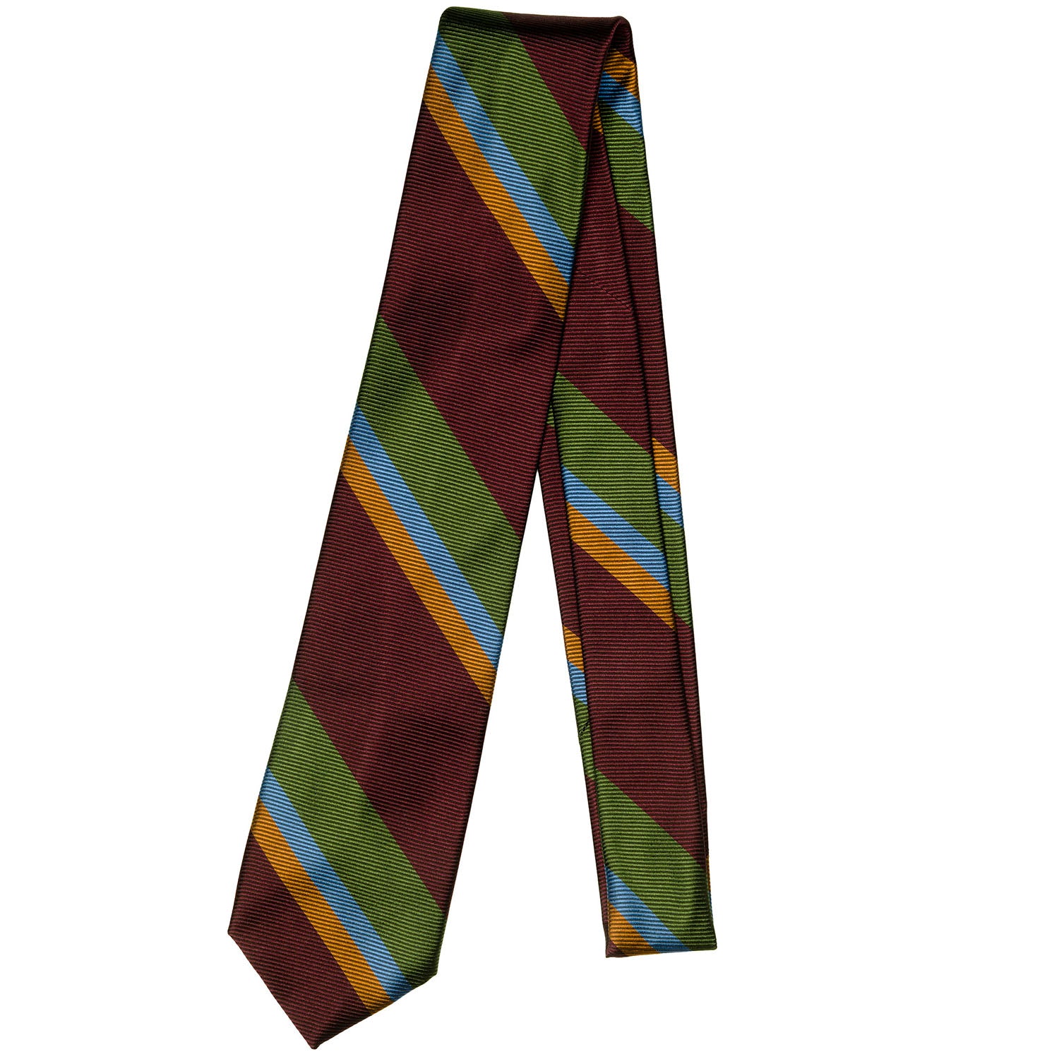 Preppy Stripe Silk Tie