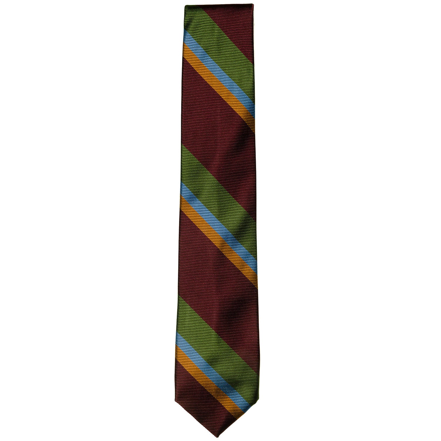 Preppy Stripe Silk Tie