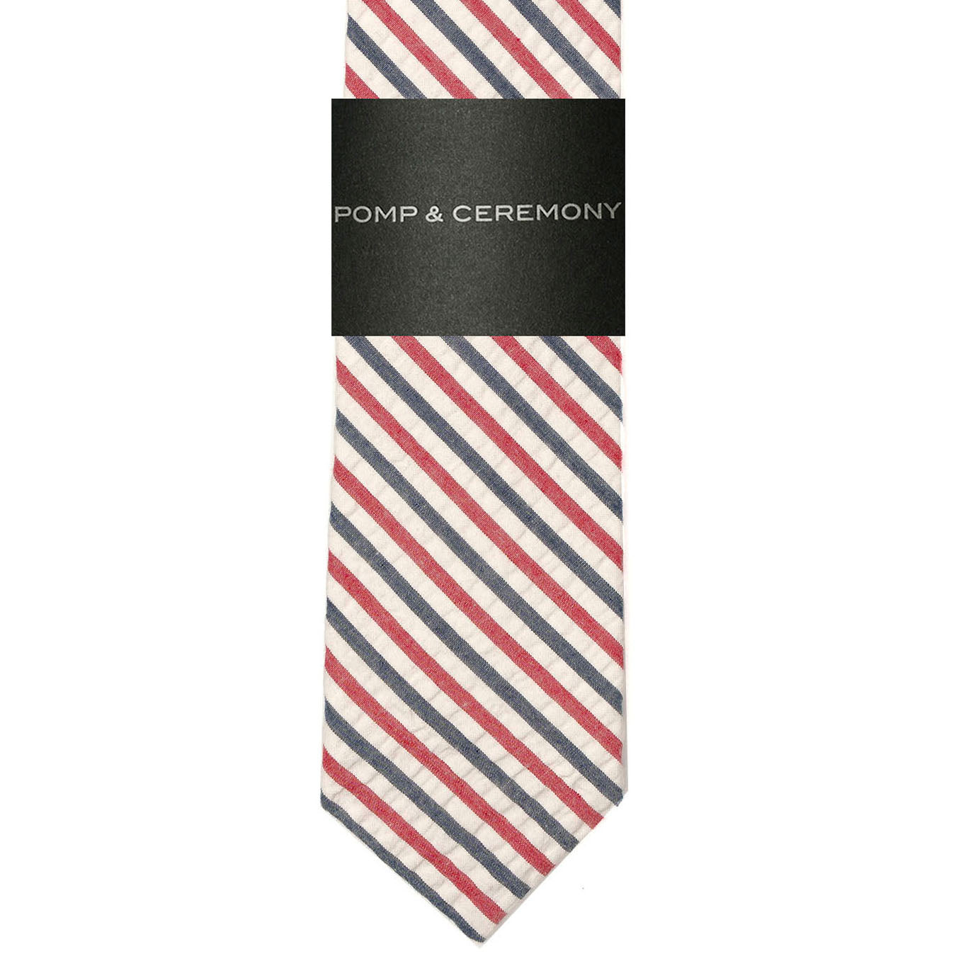 Cotton Seersucker Tie