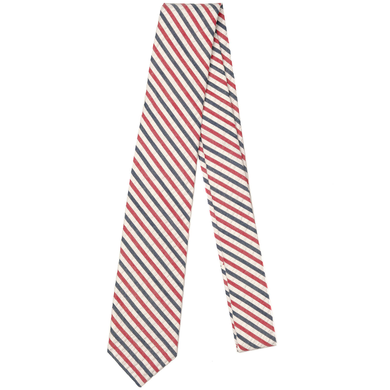 Cotton Seersucker Tie