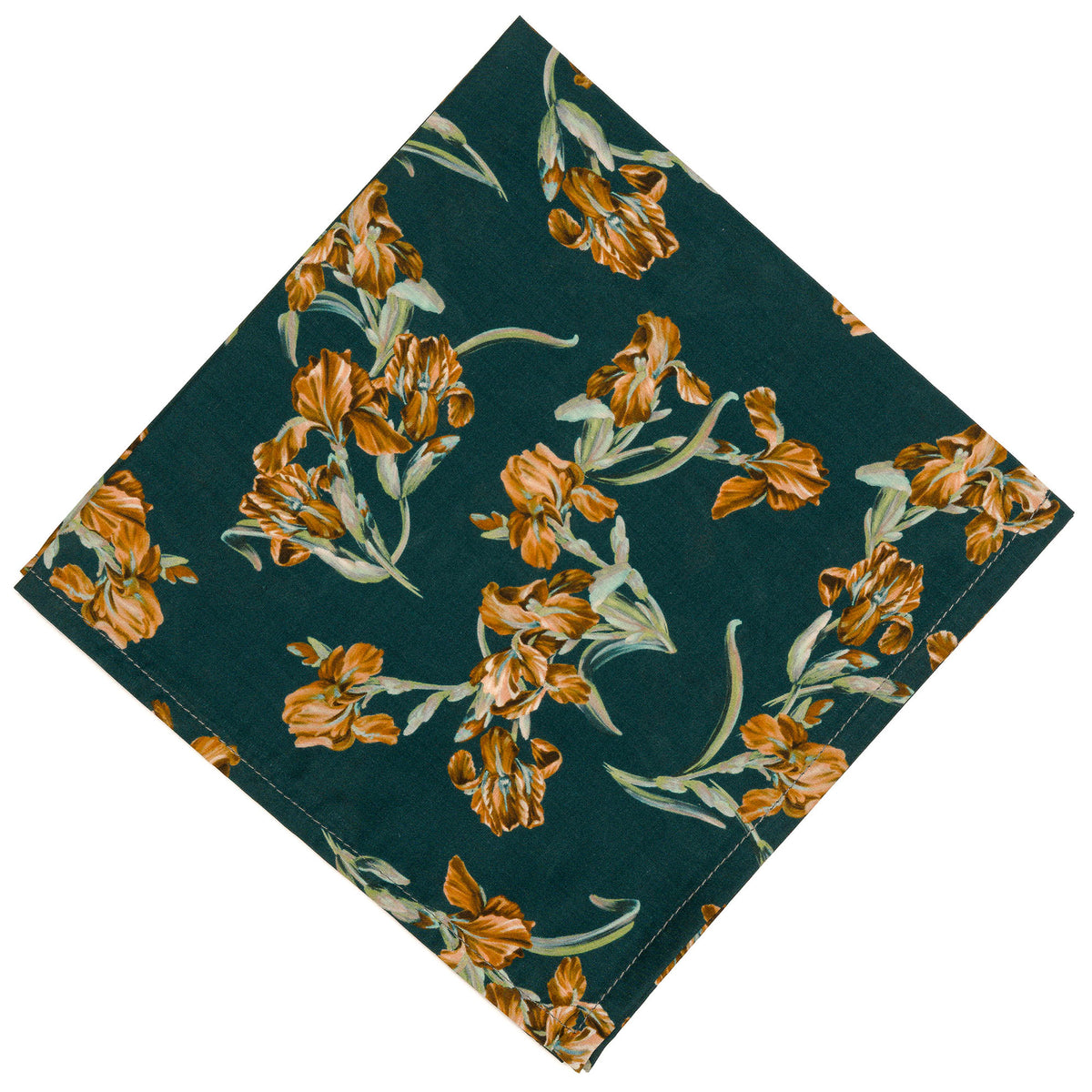 Liberty London French Iris Pocket Square