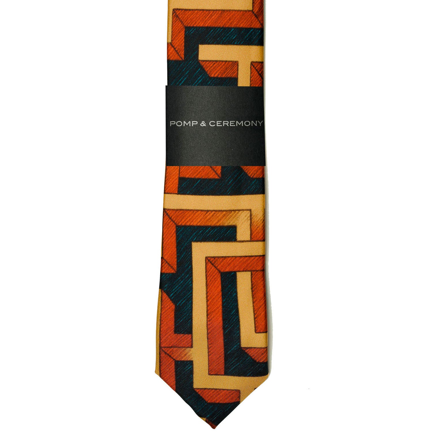Liberty London Maze Silk Tie