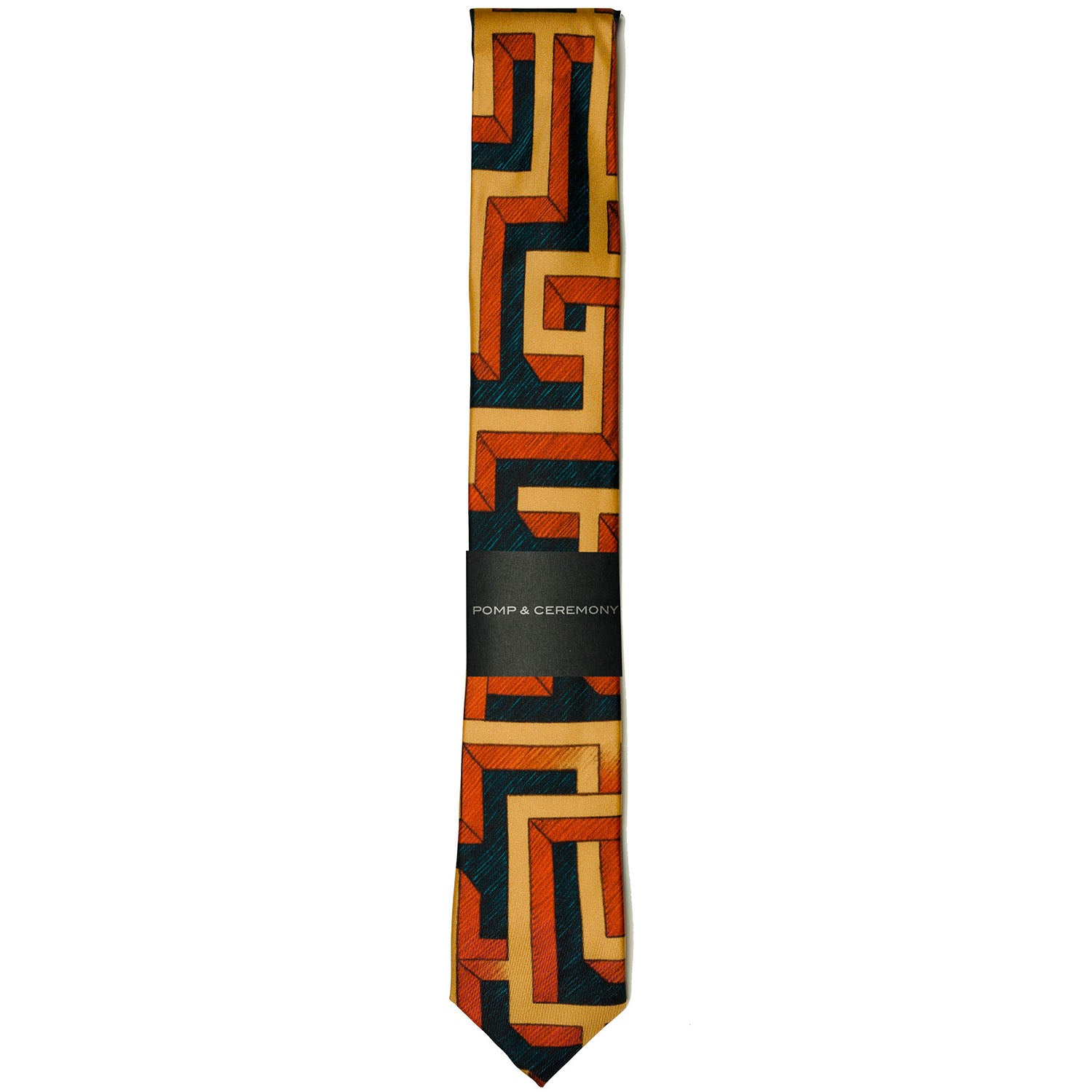 Liberty London Maze Silk Tie