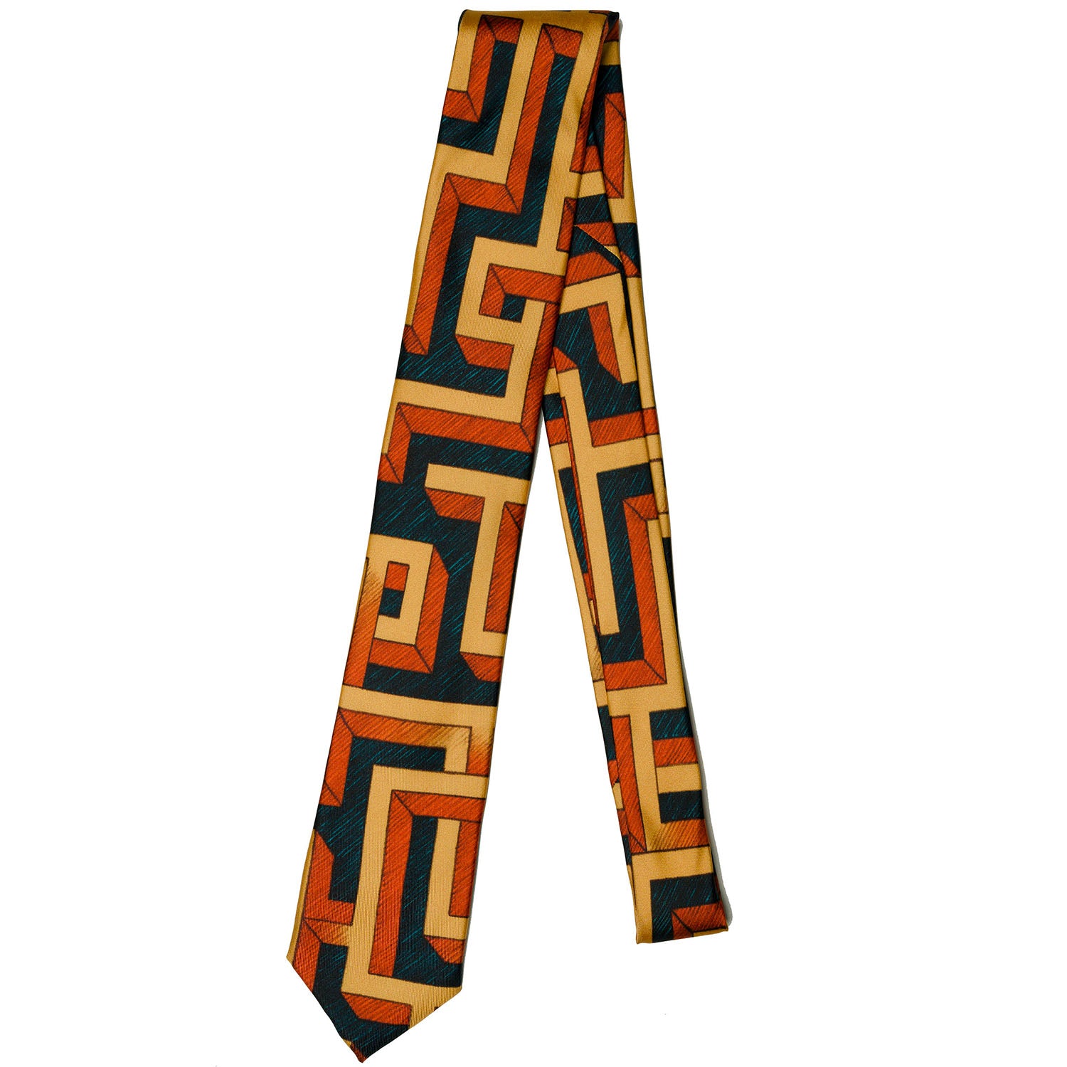Liberty London Maze Silk Tie