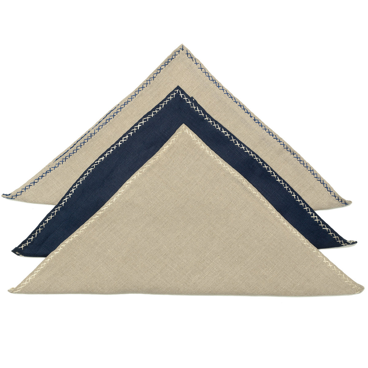 Liberty London Natural Pocket Square