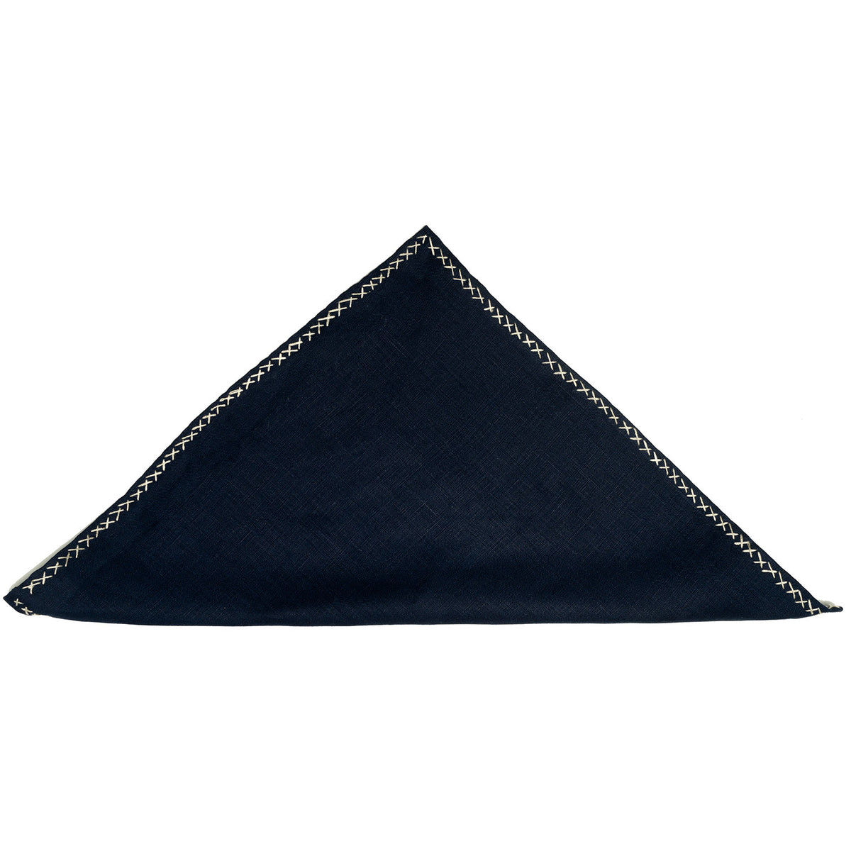 Liberty London Navy Pocket Square