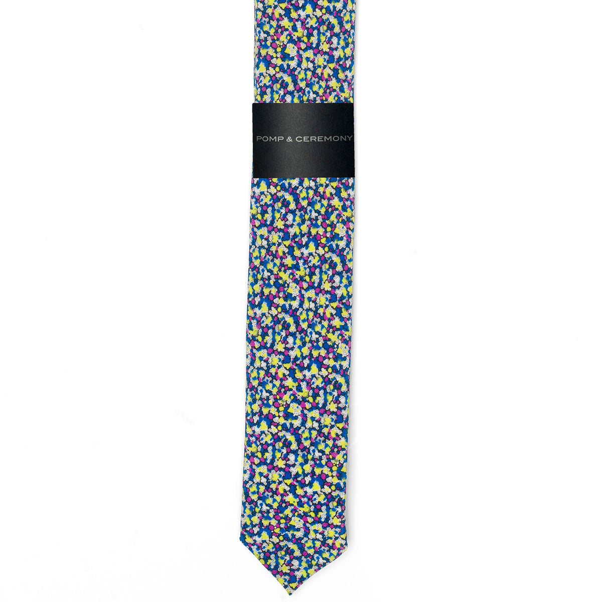 Discontinued Liberty London Pepper Silk Skinny Tie