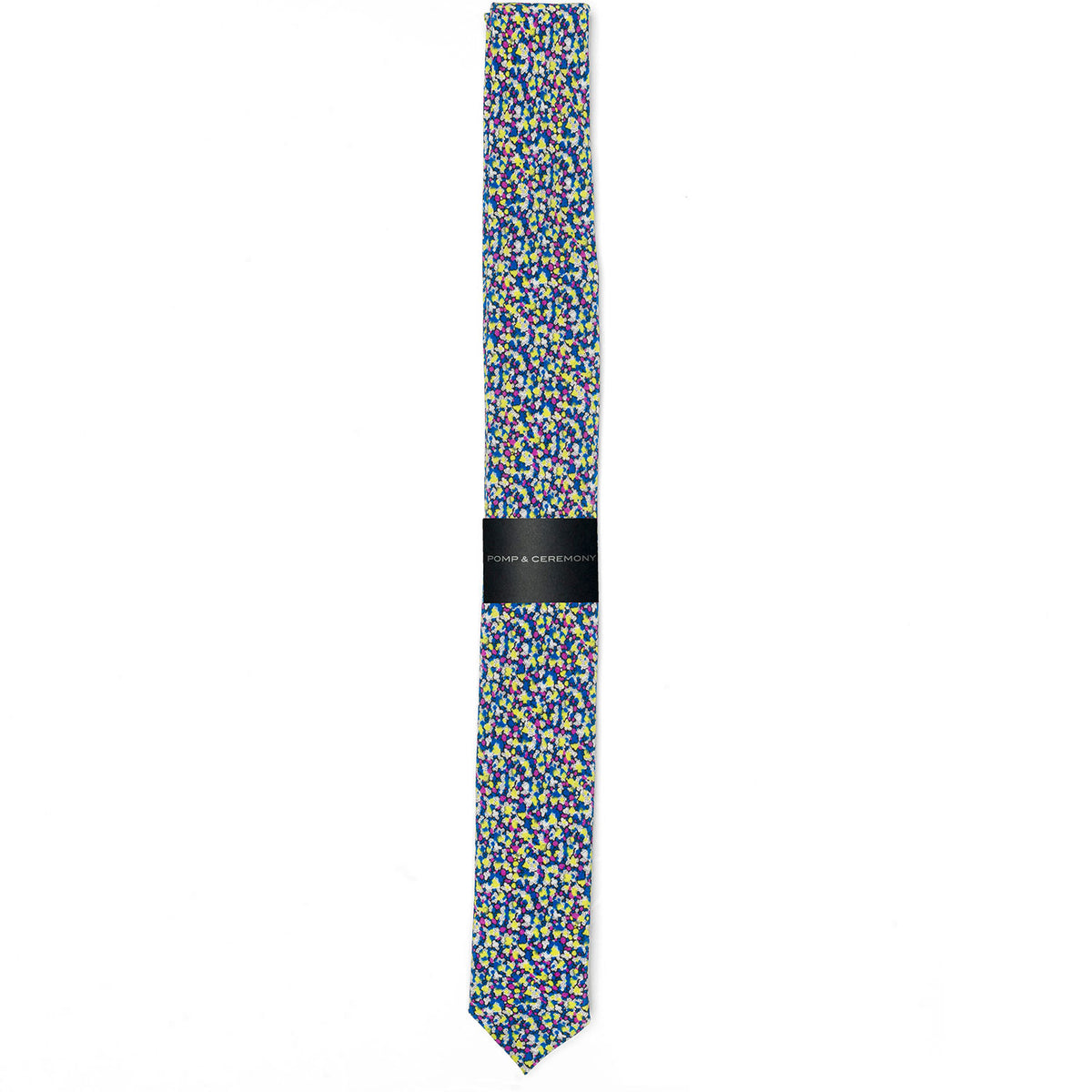 Discontinued Liberty London Pepper Silk Skinny Tie