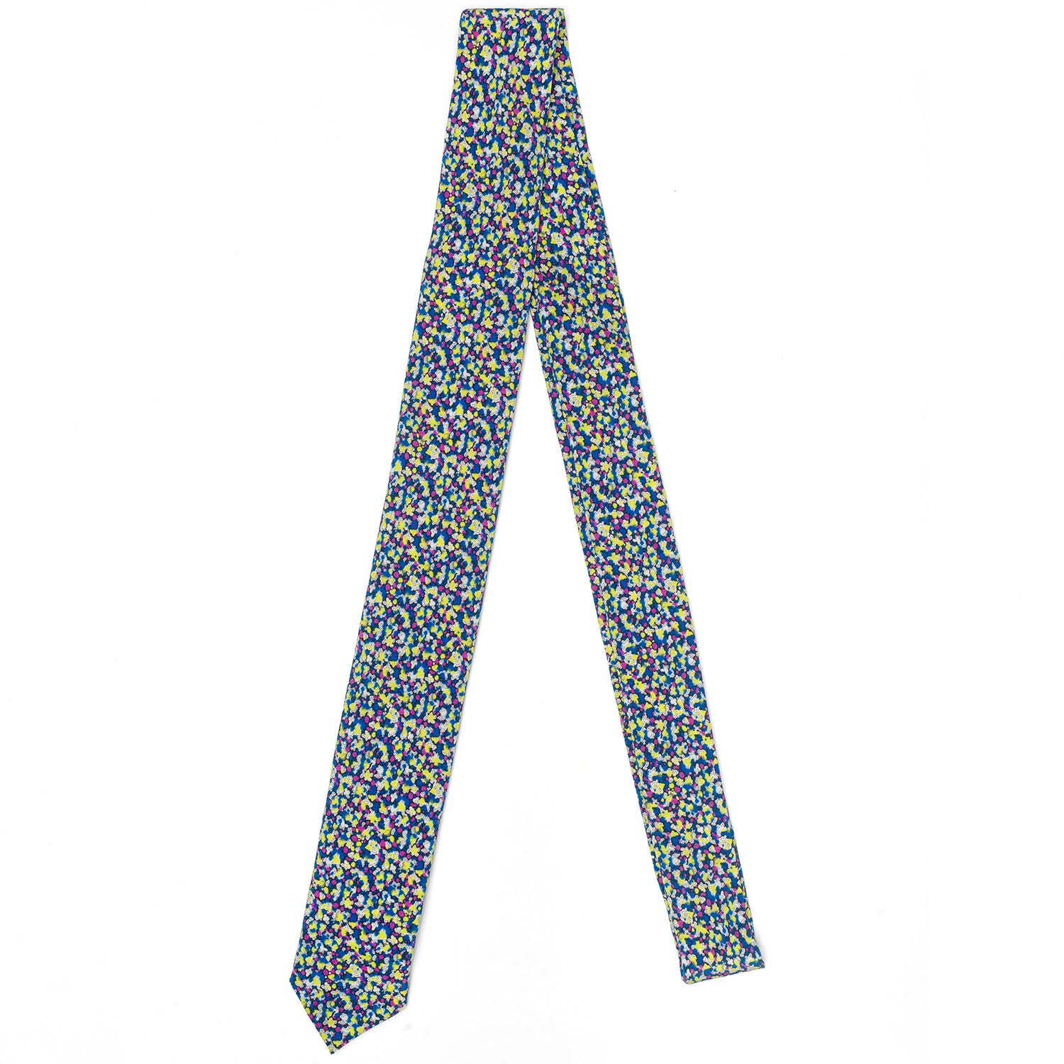 Discontinued Liberty London Pepper Silk Skinny Tie