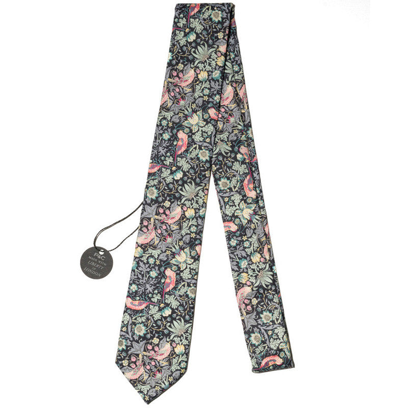 Liberty London Strawberry Thief Tie