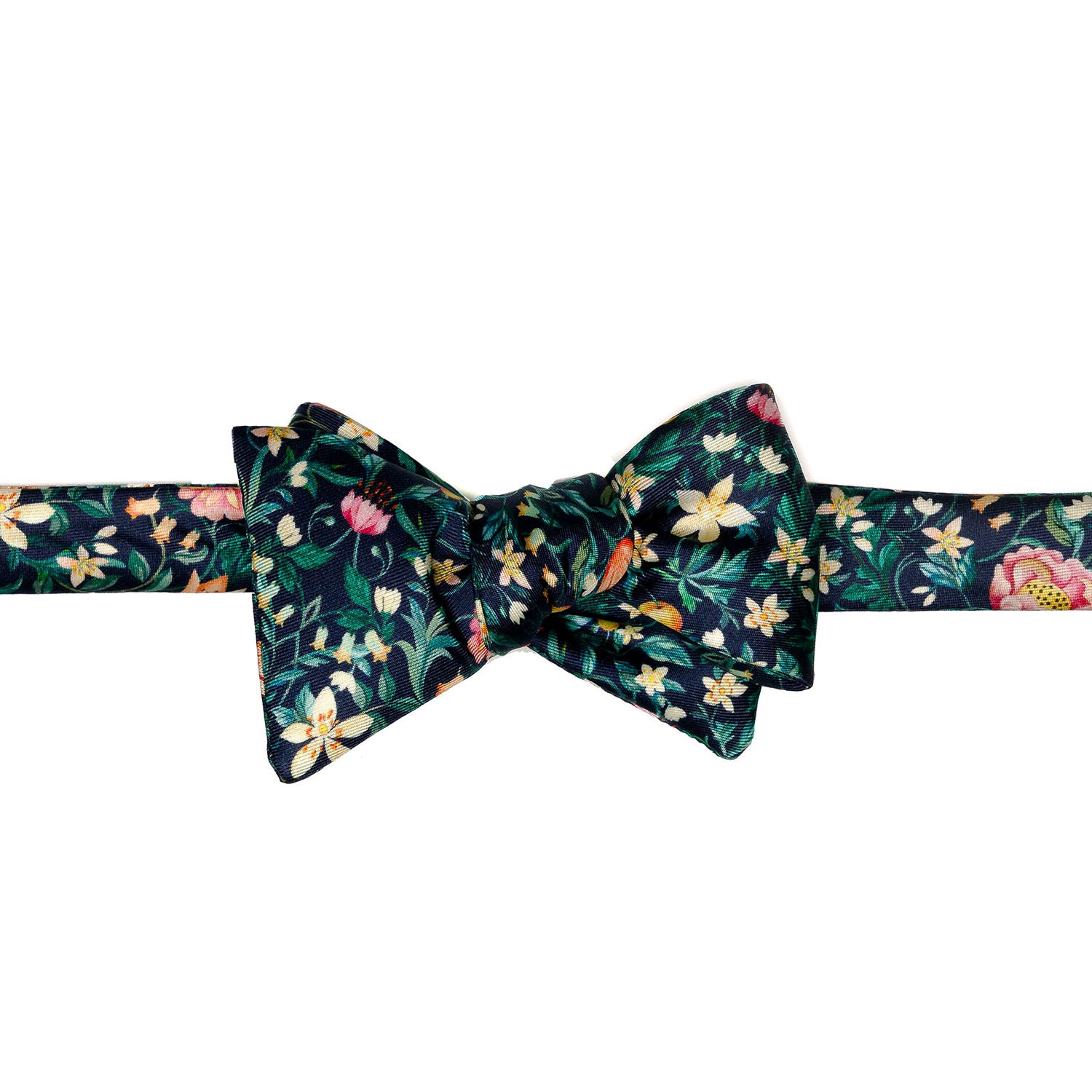 Liberty London May's Orchard Silk Bow Tie