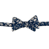 Liberty London Capel Navy Bow Tie