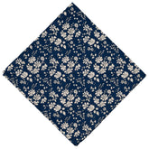 Liberty London Capel Navy Pocket Square