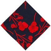 Liberty London Radiant Ros Pocket Square