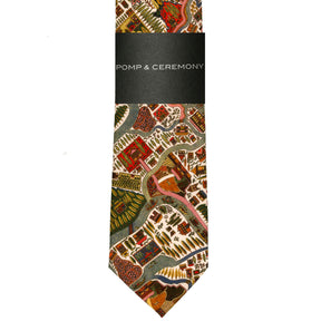 Liberty London Planning Map Tie