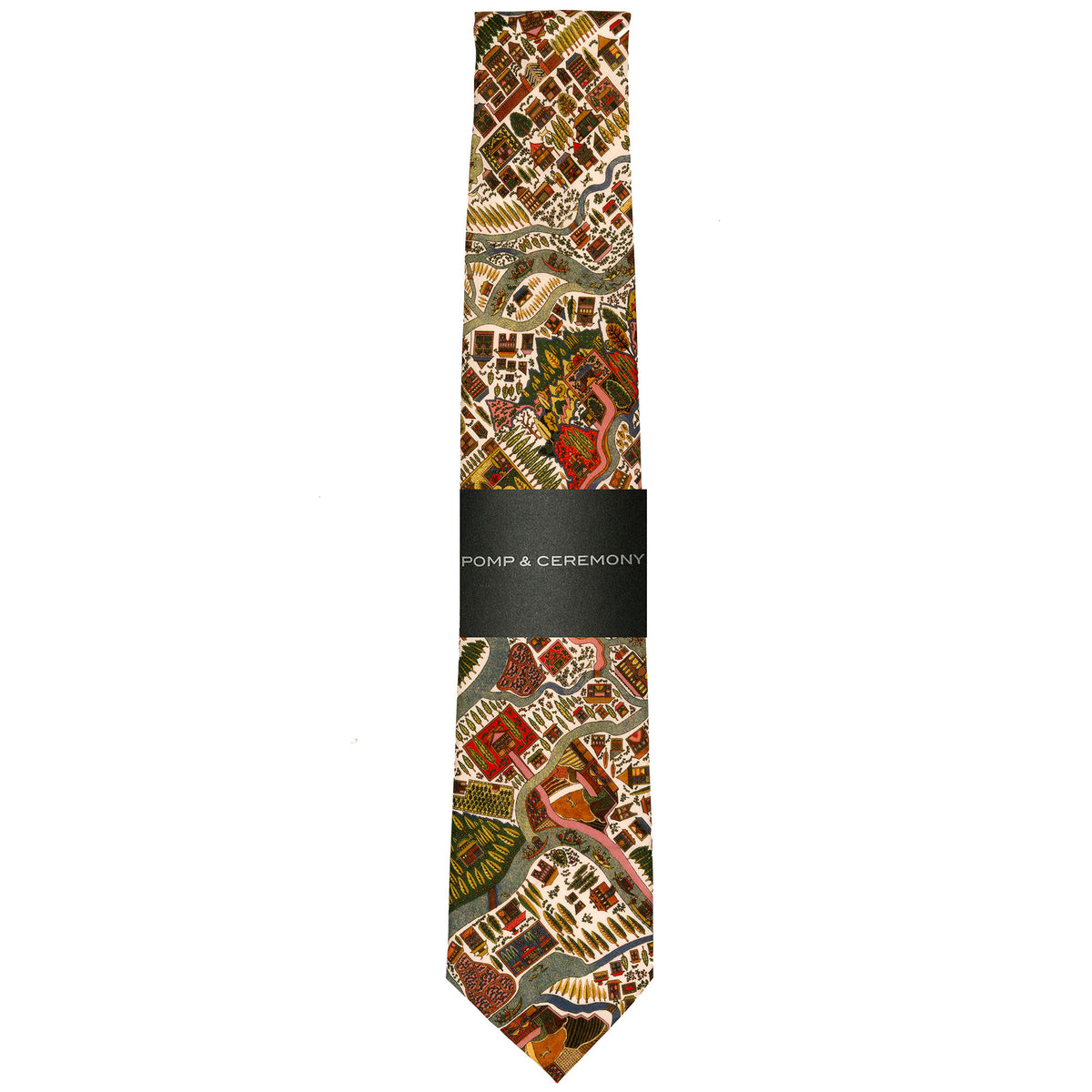 Liberty London Planning Map Tie