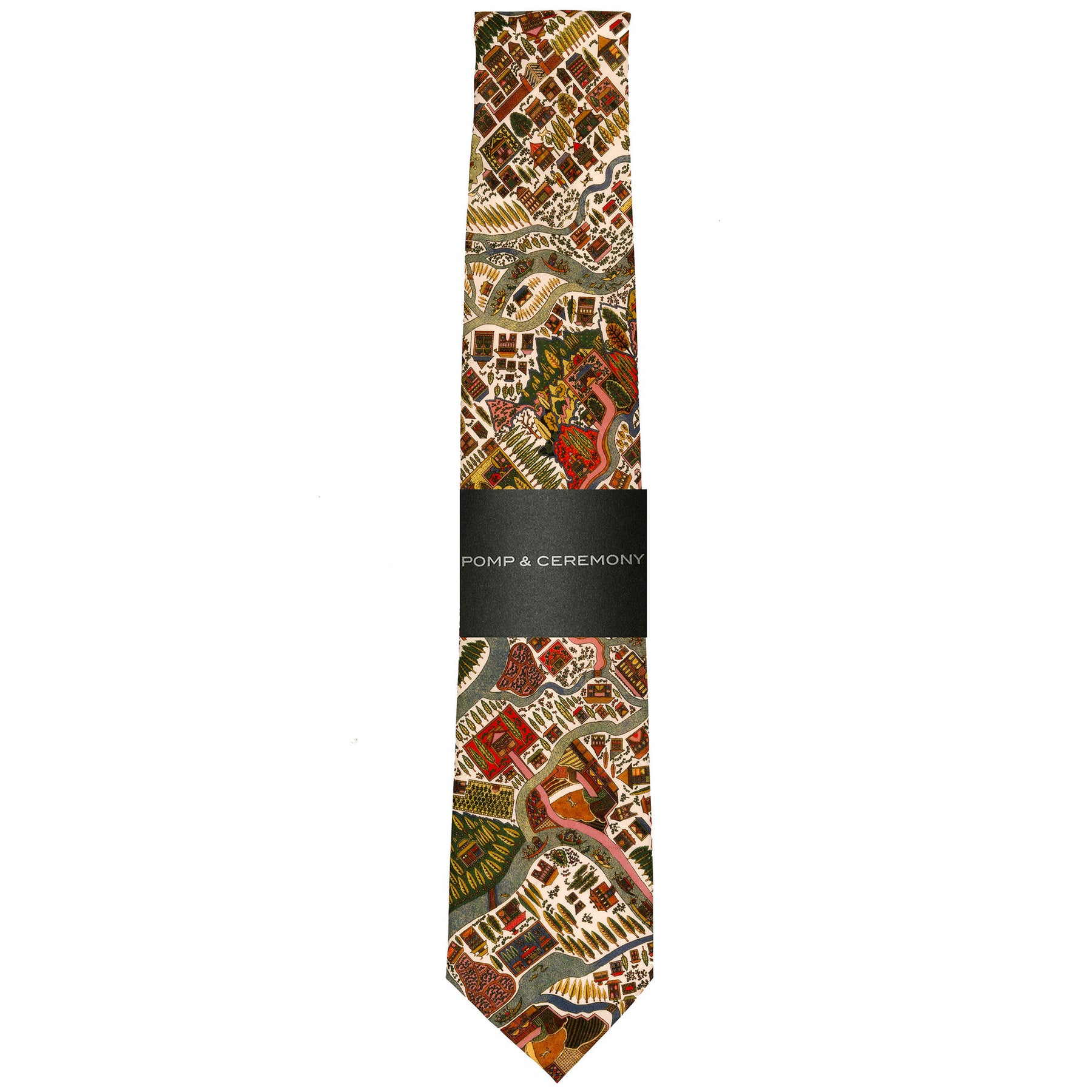Liberty London Planning Map Tie
