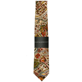 Liberty London Planning Map Tie