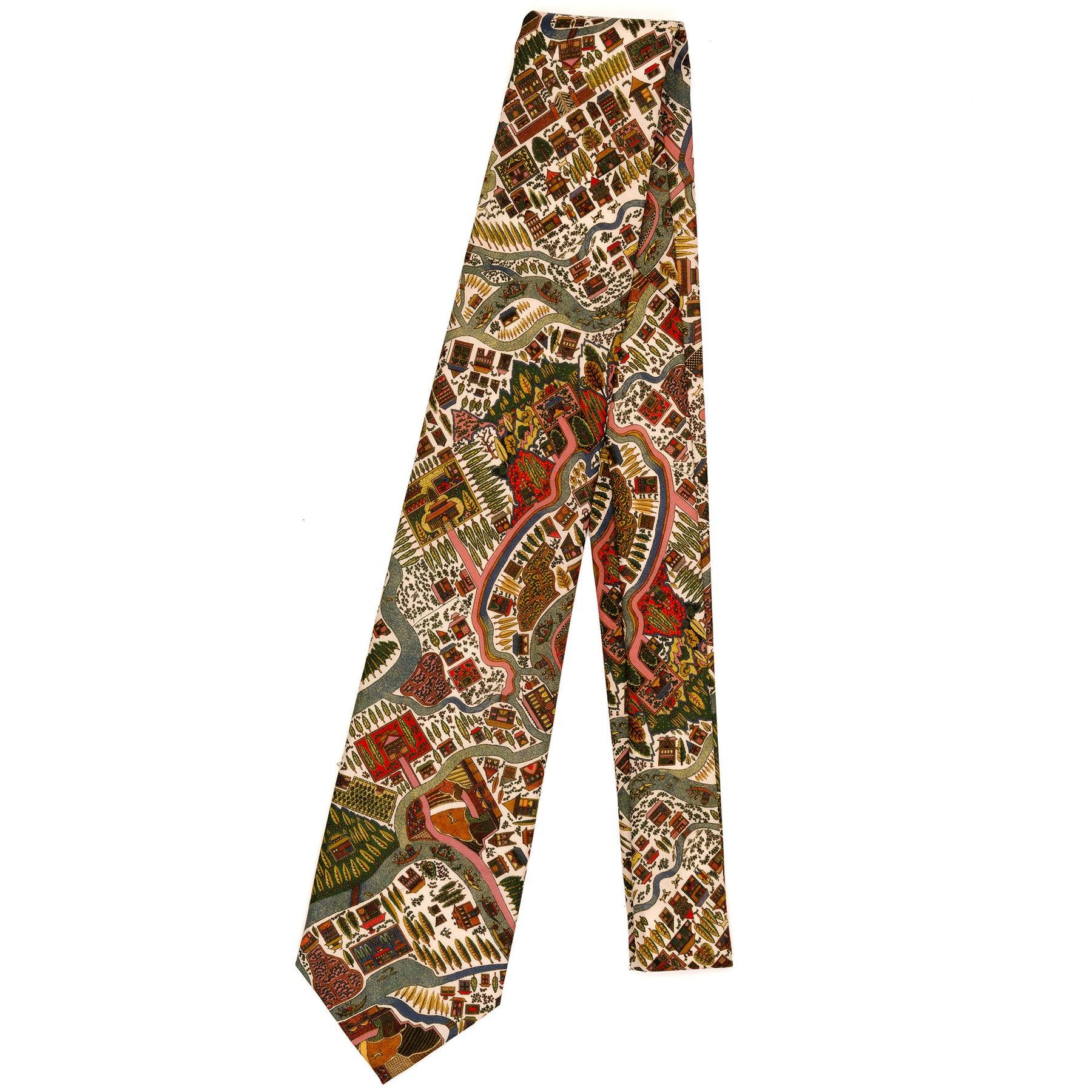 Liberty London Planning Map Tie
