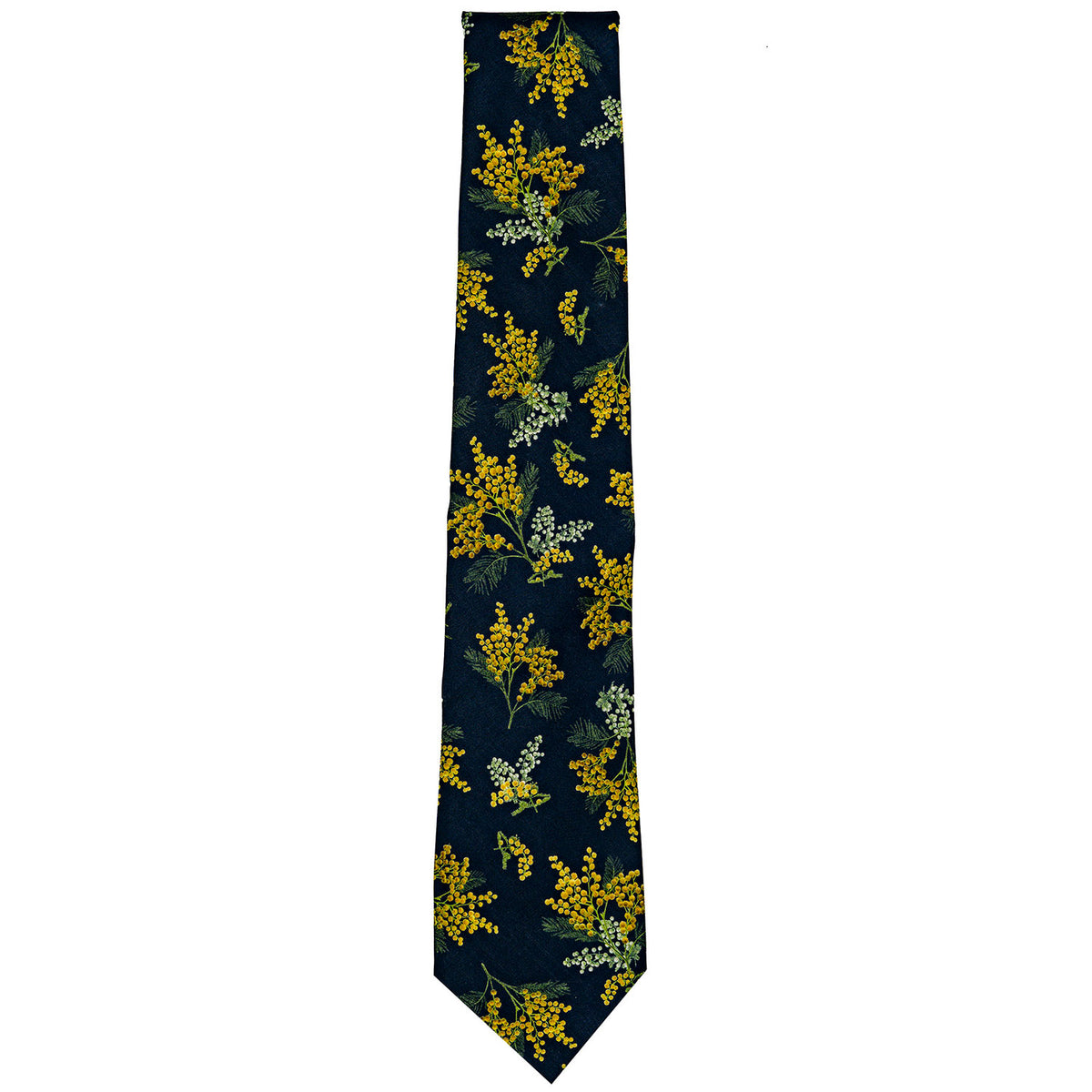 Liberty London Mimosa Navy Tie