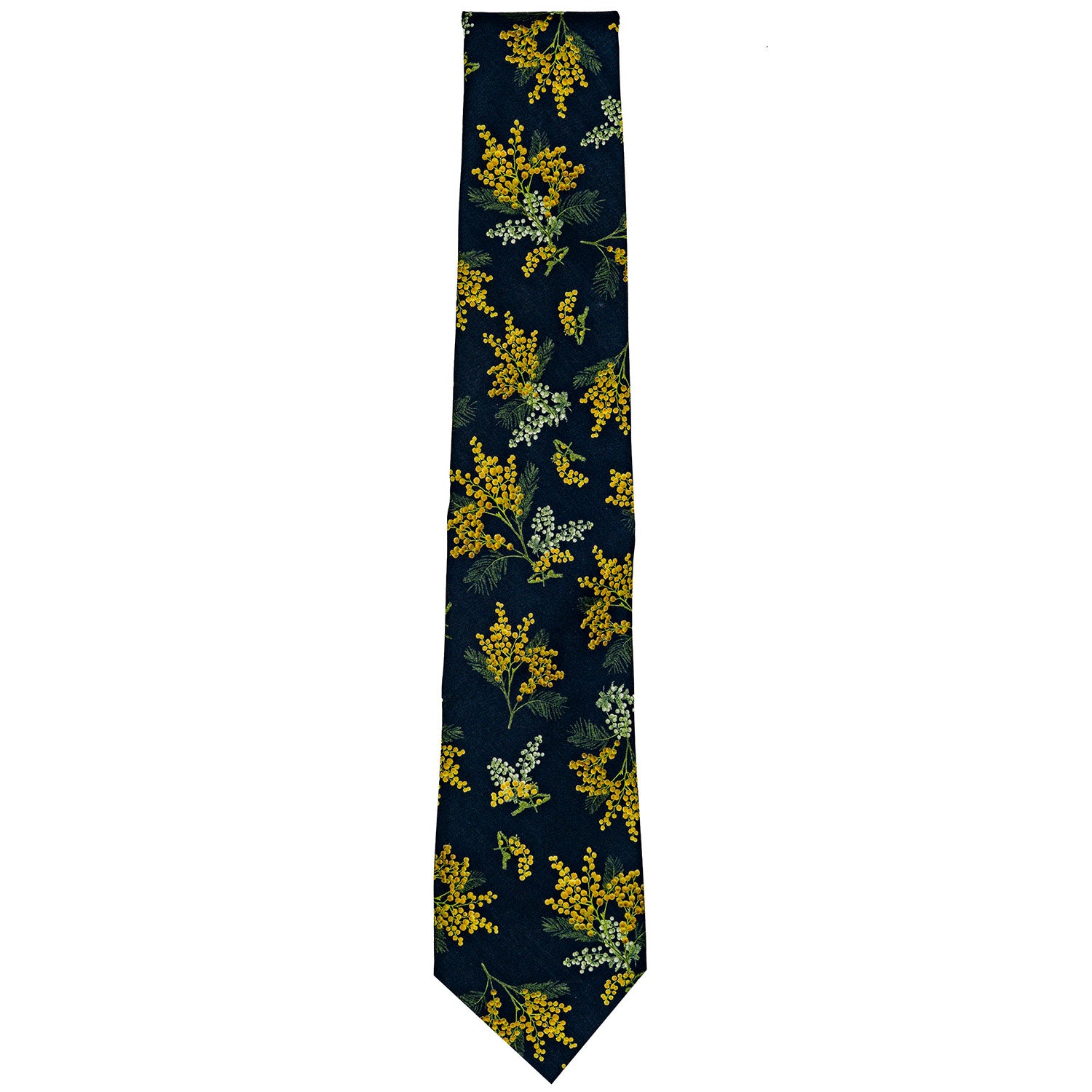 Liberty London Mimosa Navy Tie