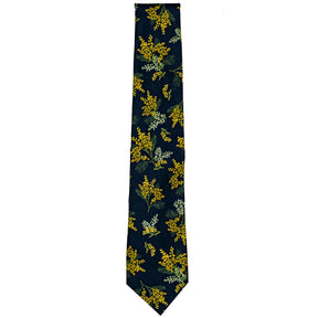 Liberty London Mimosa Navy Tie
