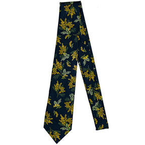 Liberty London Mimosa Navy Tie