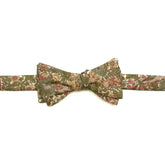 Liberty of London Strawberry Thief Green Bow Tie