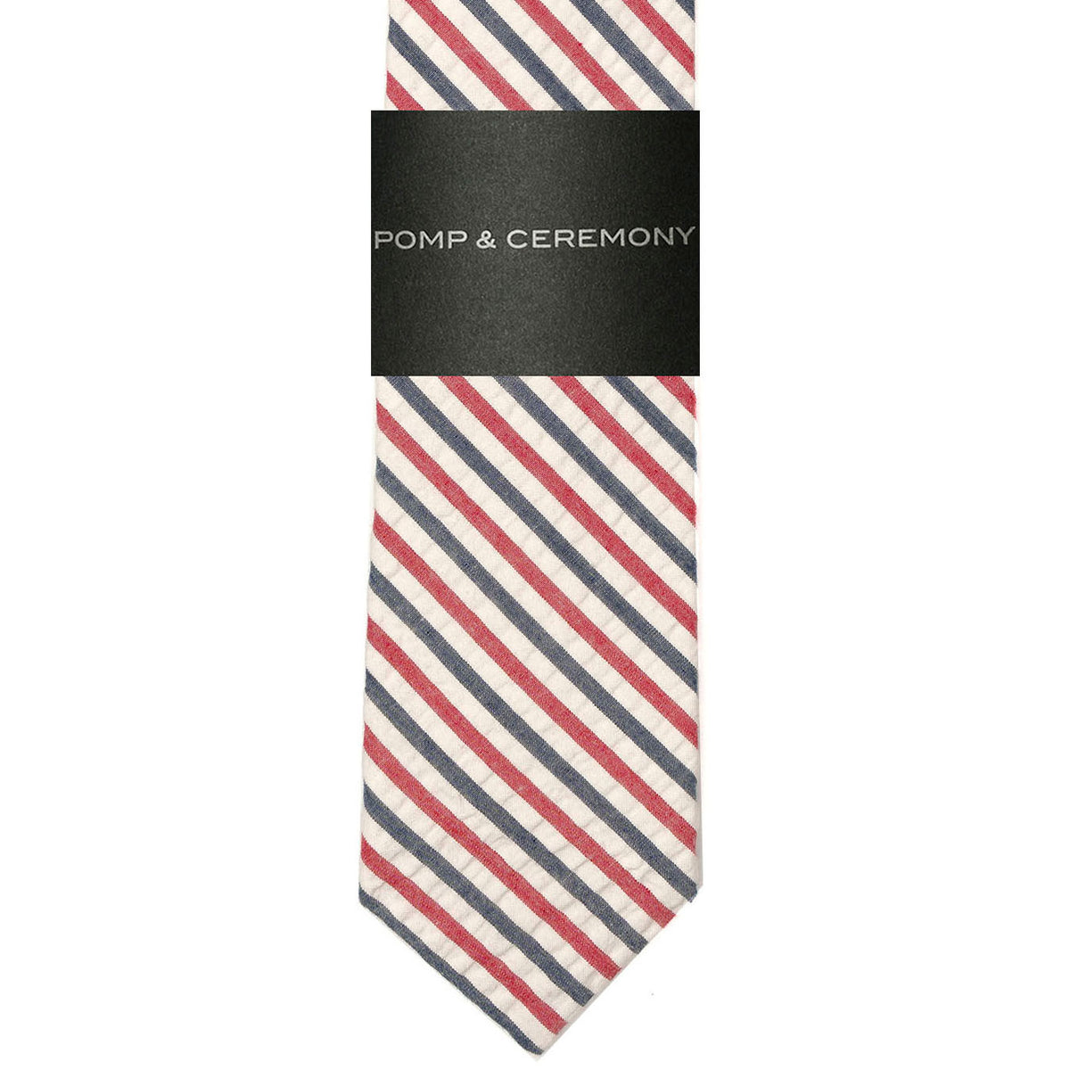 Cotton Seersucker Tie
