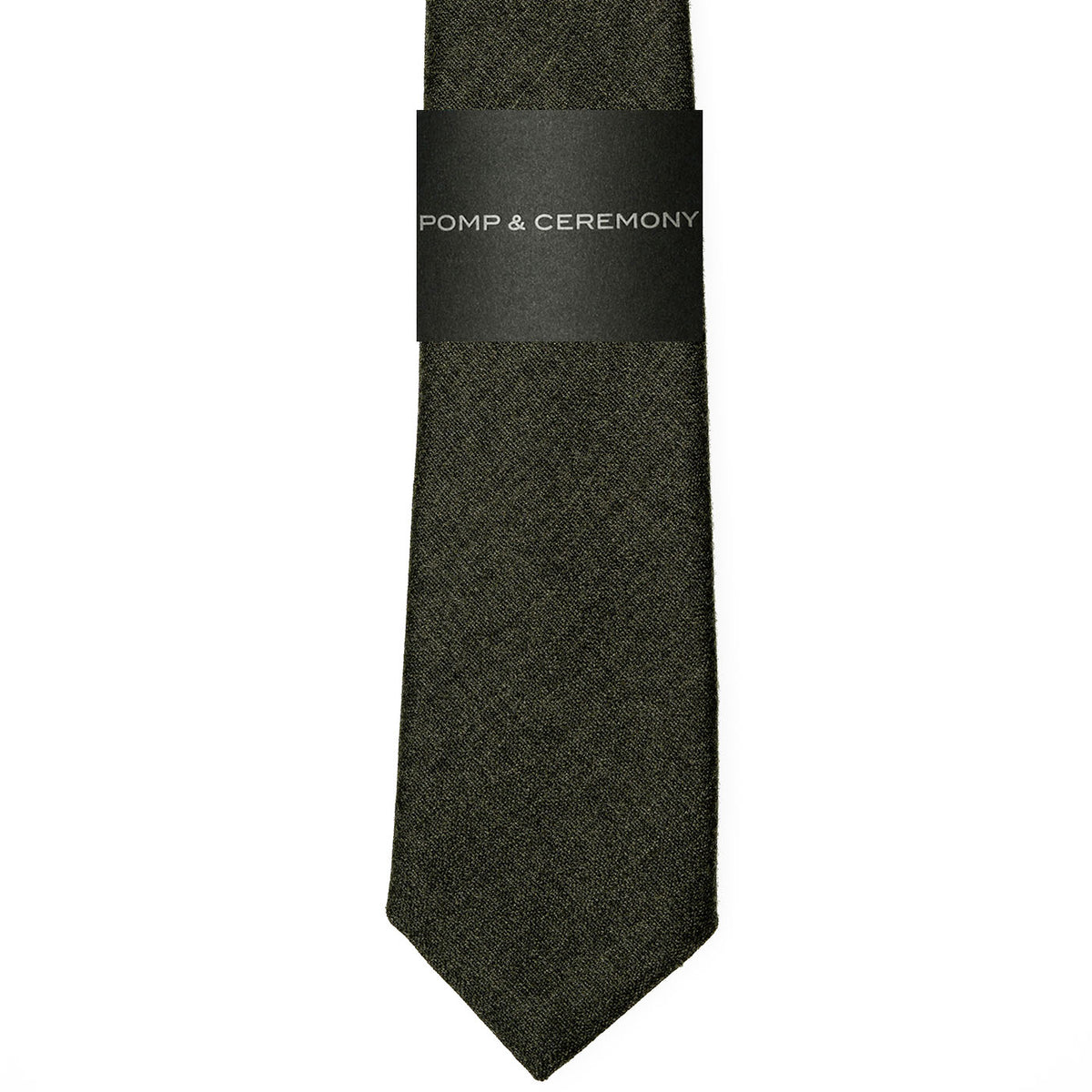 Wool & Liberty of London Accent Tie - Grey