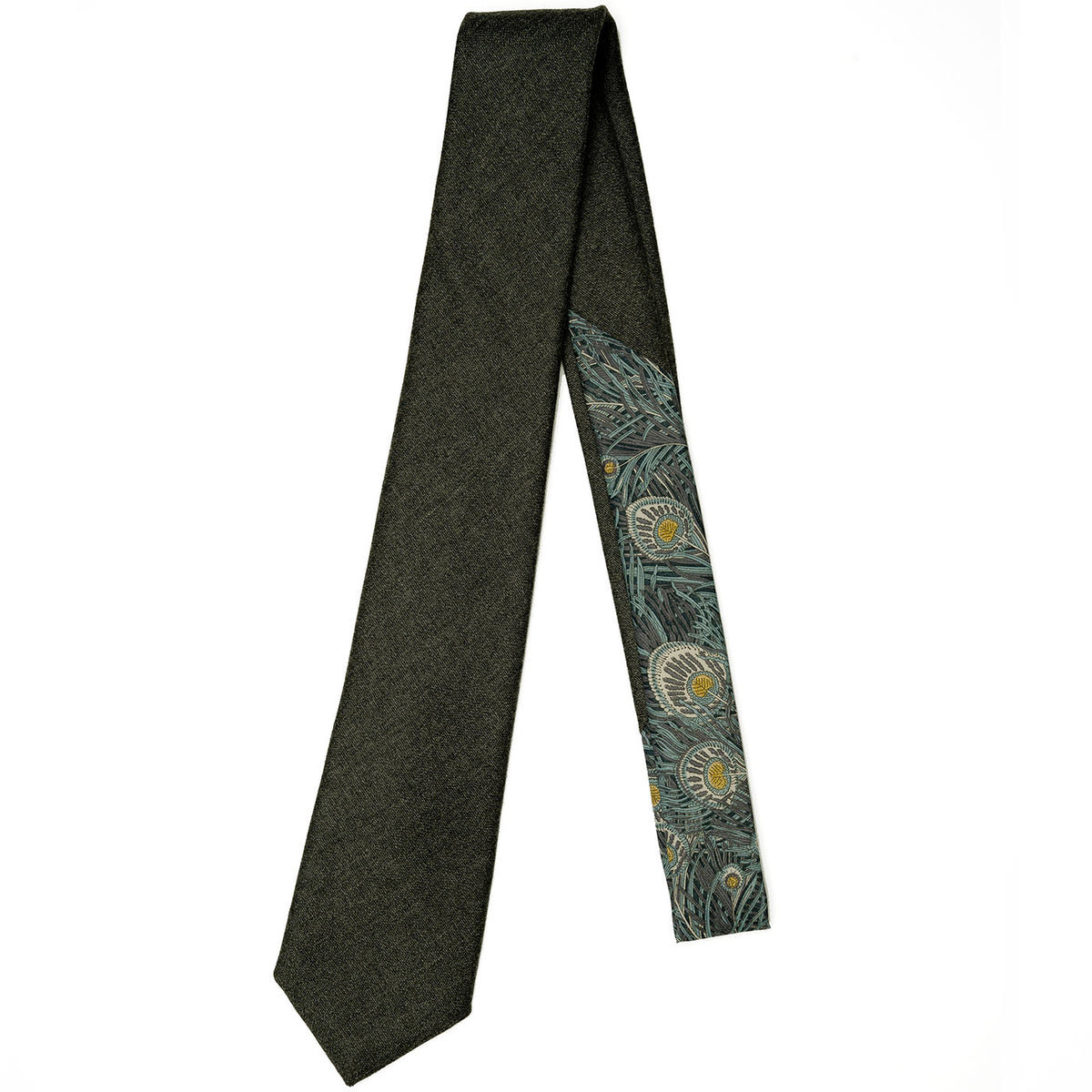 Wool & Liberty of London Accent Tie - Grey