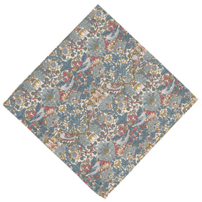 Liberty London Strawberry Thief Pocket Square
