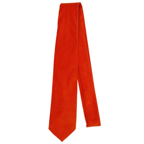 Baby Corduroy Tie - Burnt Orange