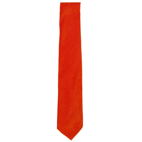 Baby Corduroy Tie - Burnt Orange