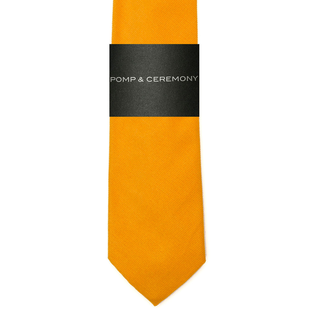Baby Corduroy Tie - Sunset Yellow
