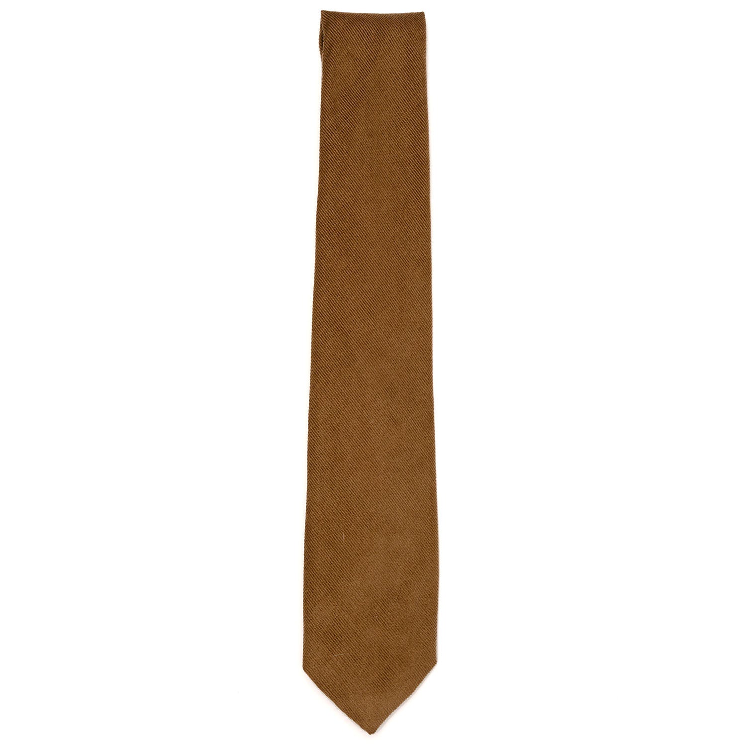 Baby Corduroy Tie - Tobacco