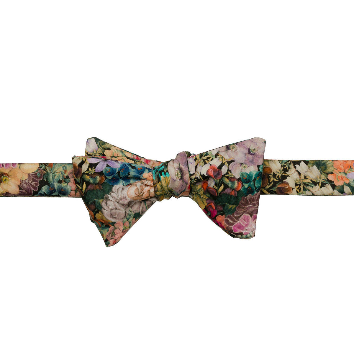 Mens floral bow sale tie