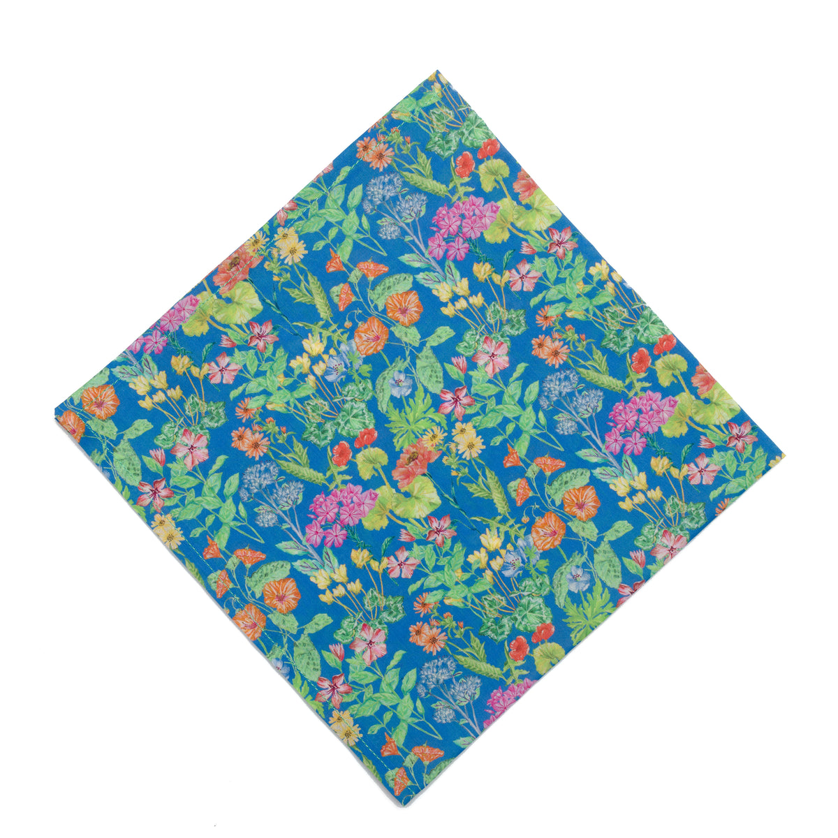 LIBERTY OF LONDON Poet's Meadow POCKET SQUARE Sale price