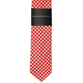 Liberty of London Red Gingham Tie